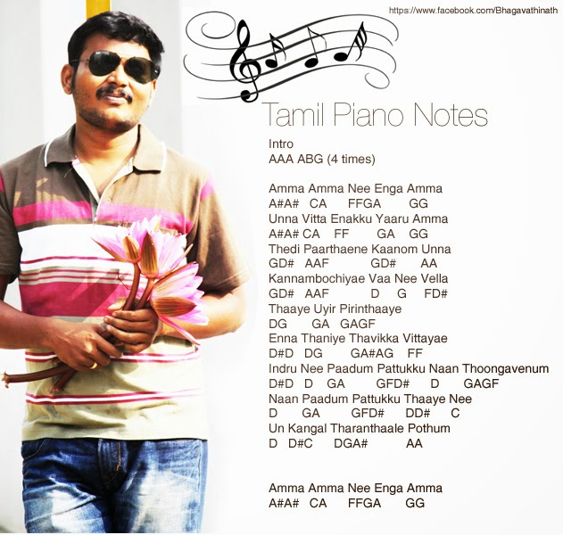 tamil songs keyboard notes